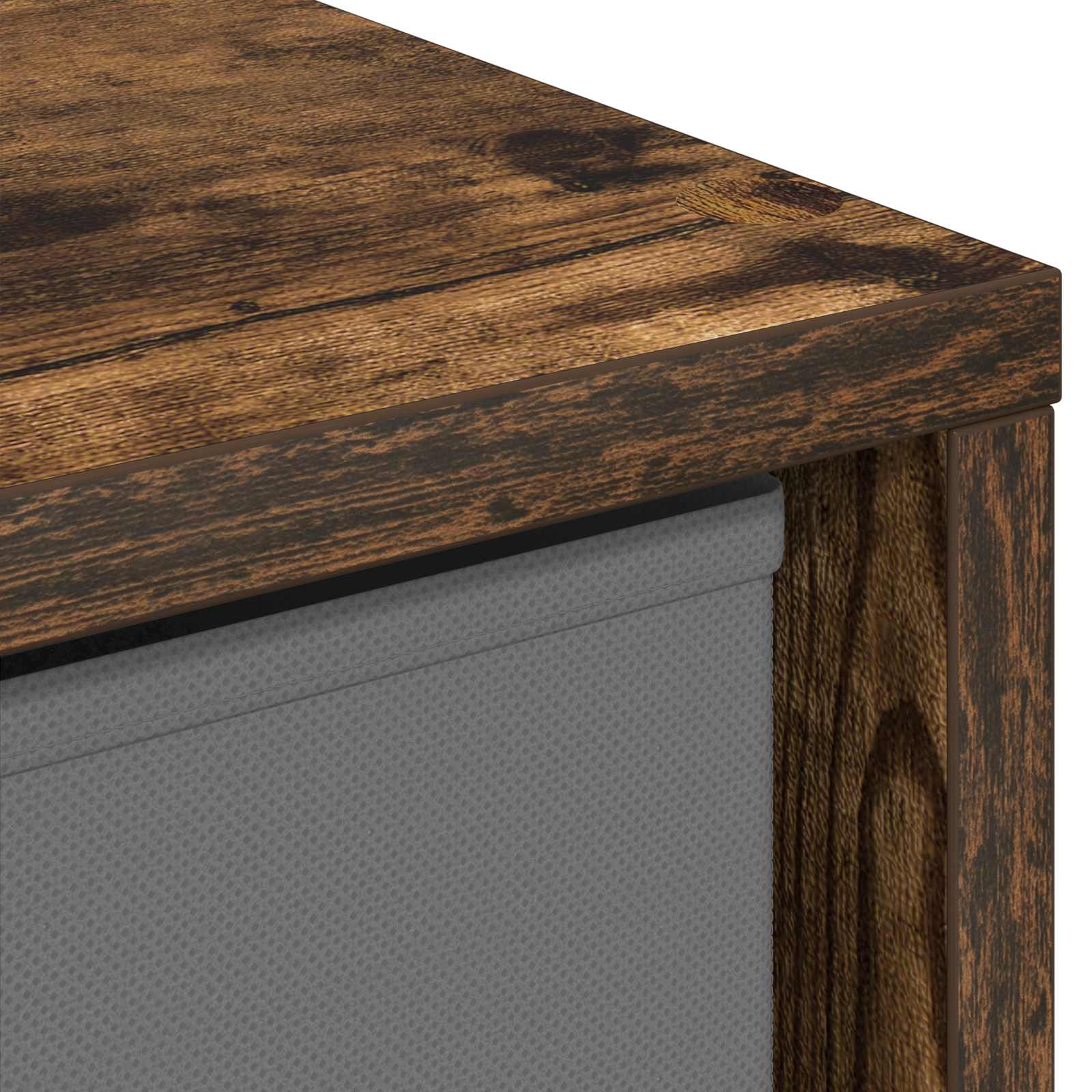 Credenza con cassetto Rovere fumé 35 x 32 x 99,5 cm | homemem39