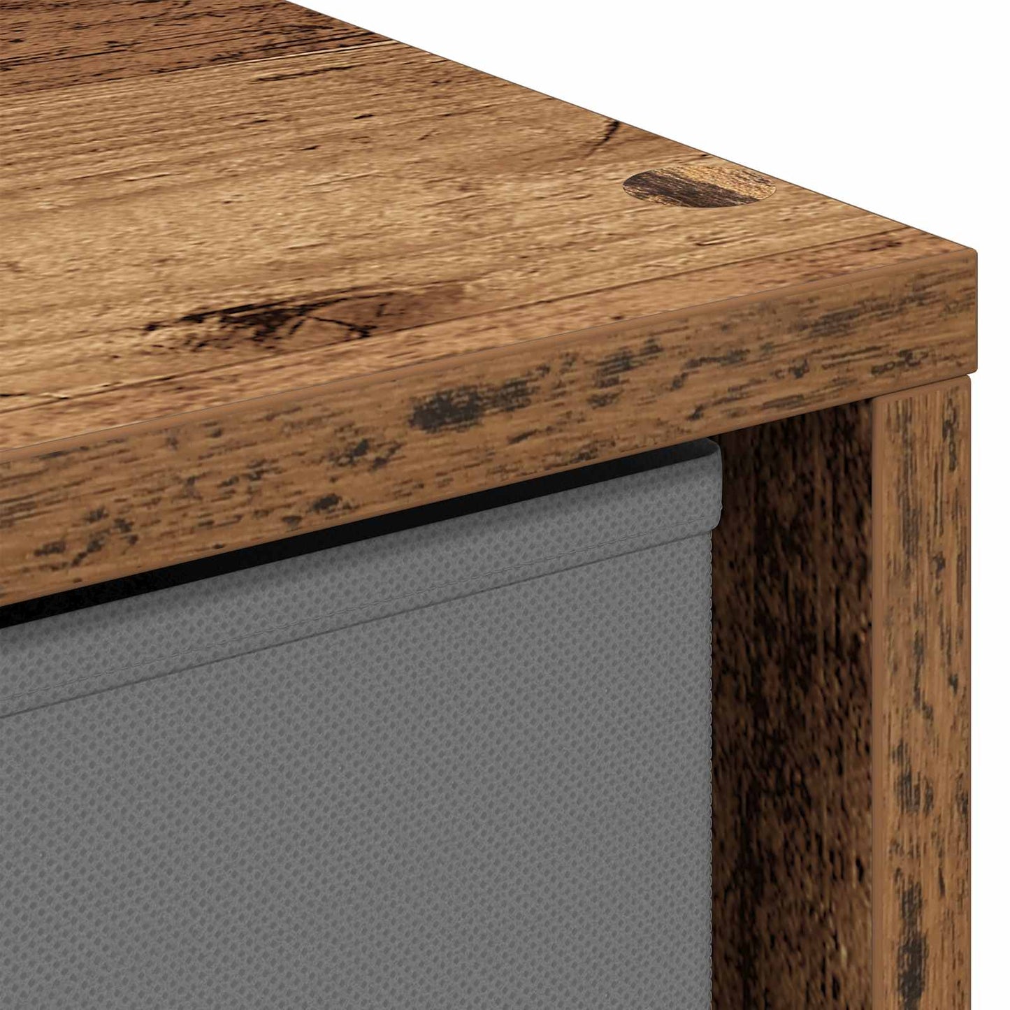 Credenza con cassetto Legno vecchio 35 x 32 x 99,5 cm | homemem39