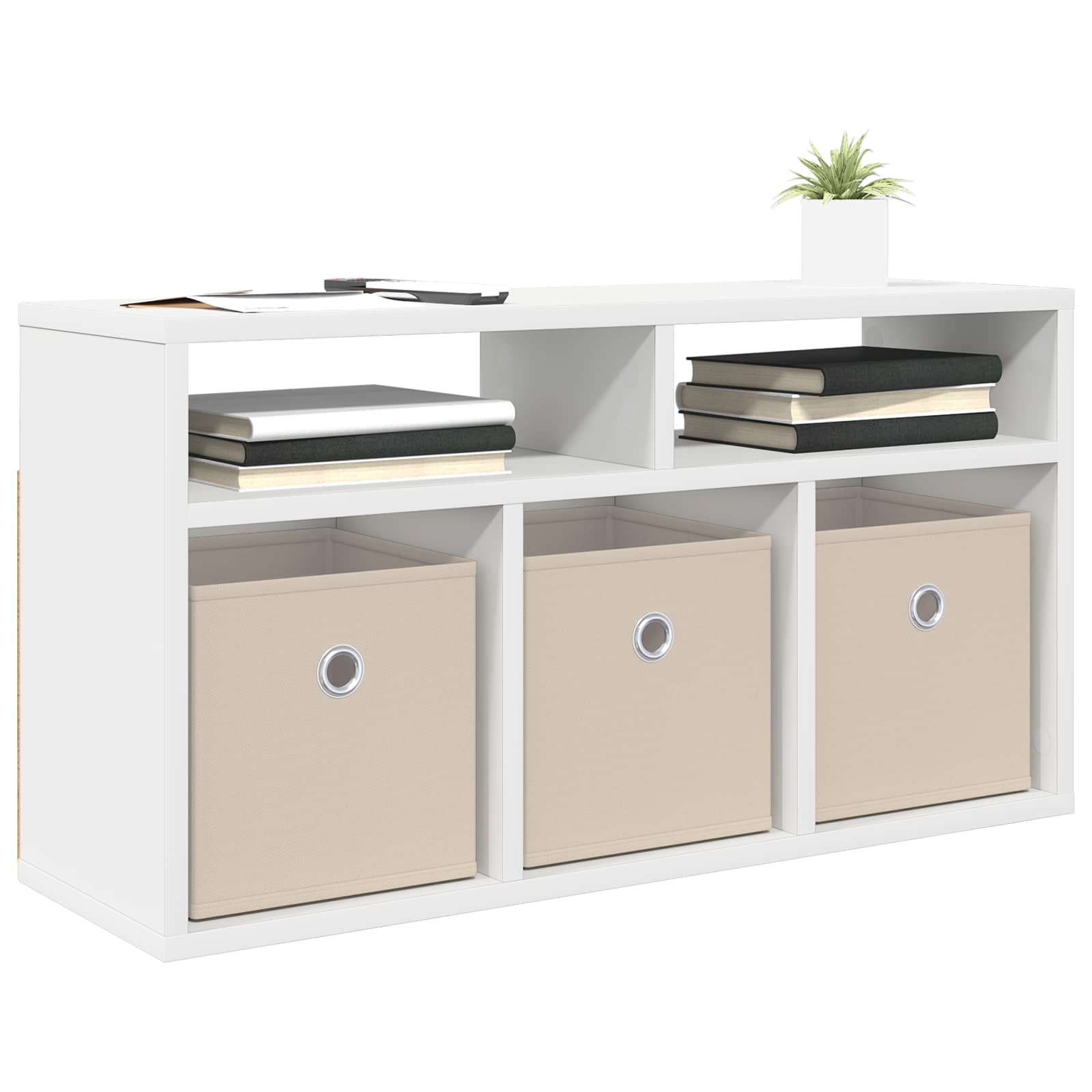 Lowboard con cassetto Bianco 72 x 22,5 x 38 cm | homemem39