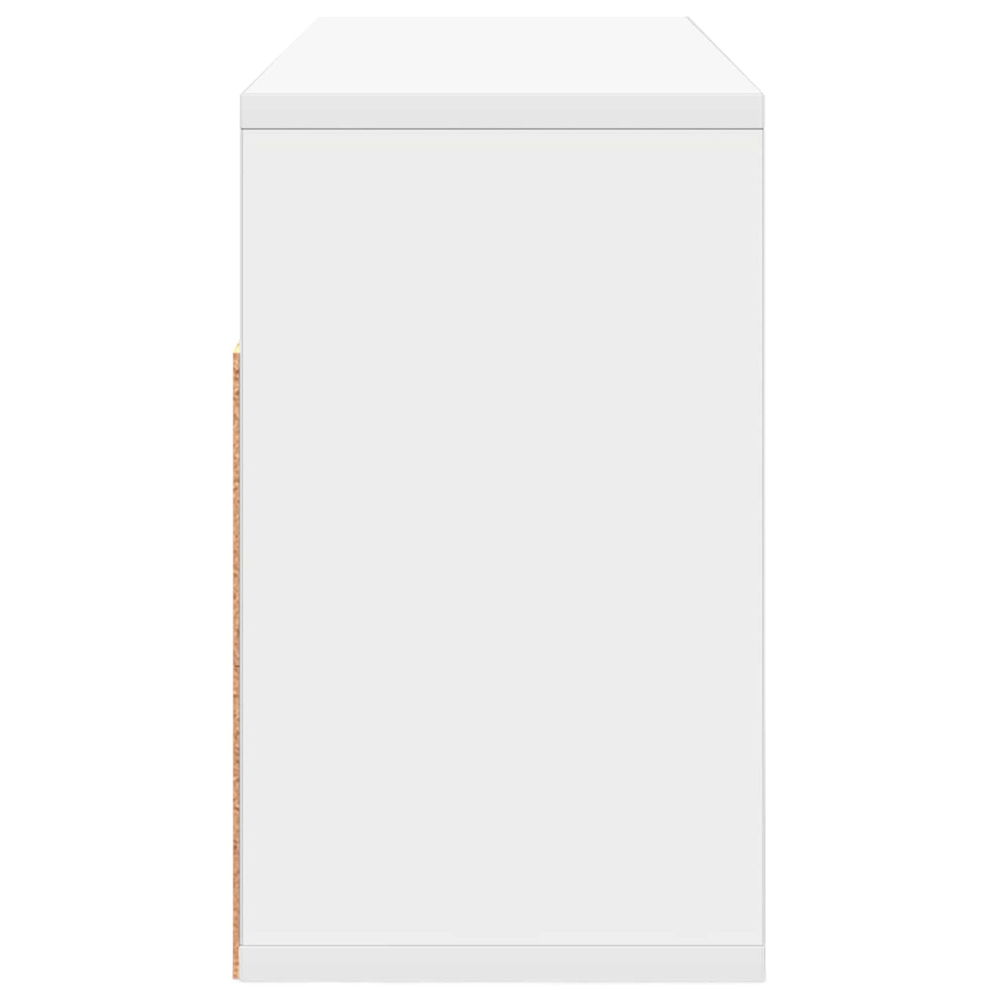 Lowboard con cassetto Bianco 72 x 22,5 x 38 cm