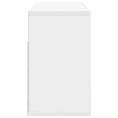 Lowboard con cassetto Bianco 72 x 22,5 x 38 cm