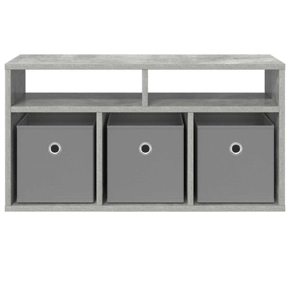 Lowboard con cassetto Grigio cemento 72 x 22,5 x 38 cm