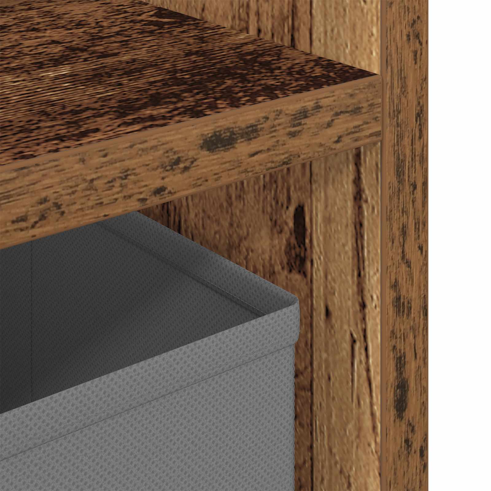 Lowboard con cassetto Legno vecchio 72 x 22,5 x 38 cm | homemem39