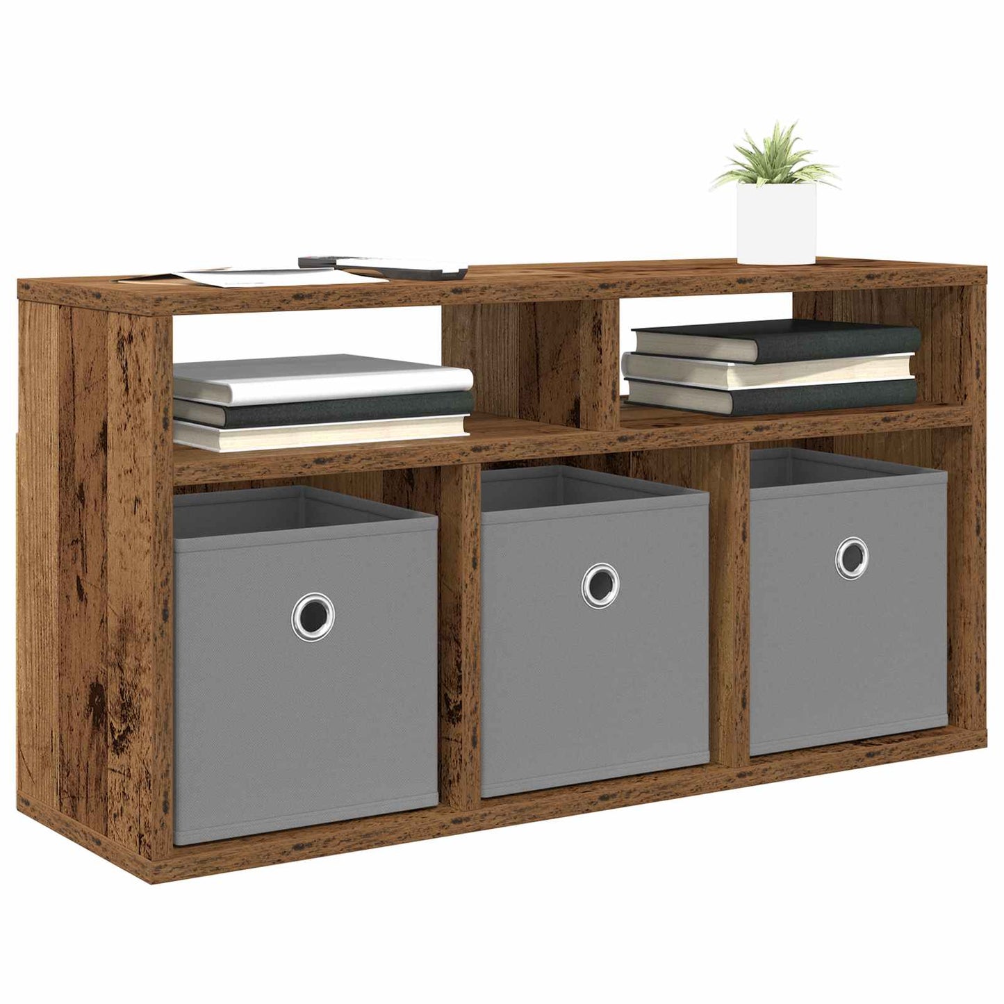 Lowboard con cassetto Legno vecchio 72 x 22,5 x 38 cm | homemem39