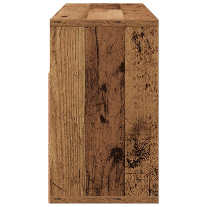 Lowboard con cassetto Legno vecchio 72 x 22,5 x 38 cm | homemem39