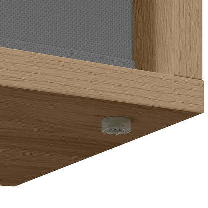 Lowboard con cassetto Rovere artigianale 72 x 22,5 x 38 cm