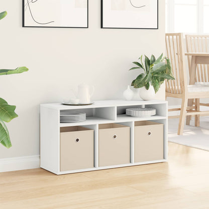 Lowboard con cassetto Bianco 87 x 27,5 x 43 cm | homemem39