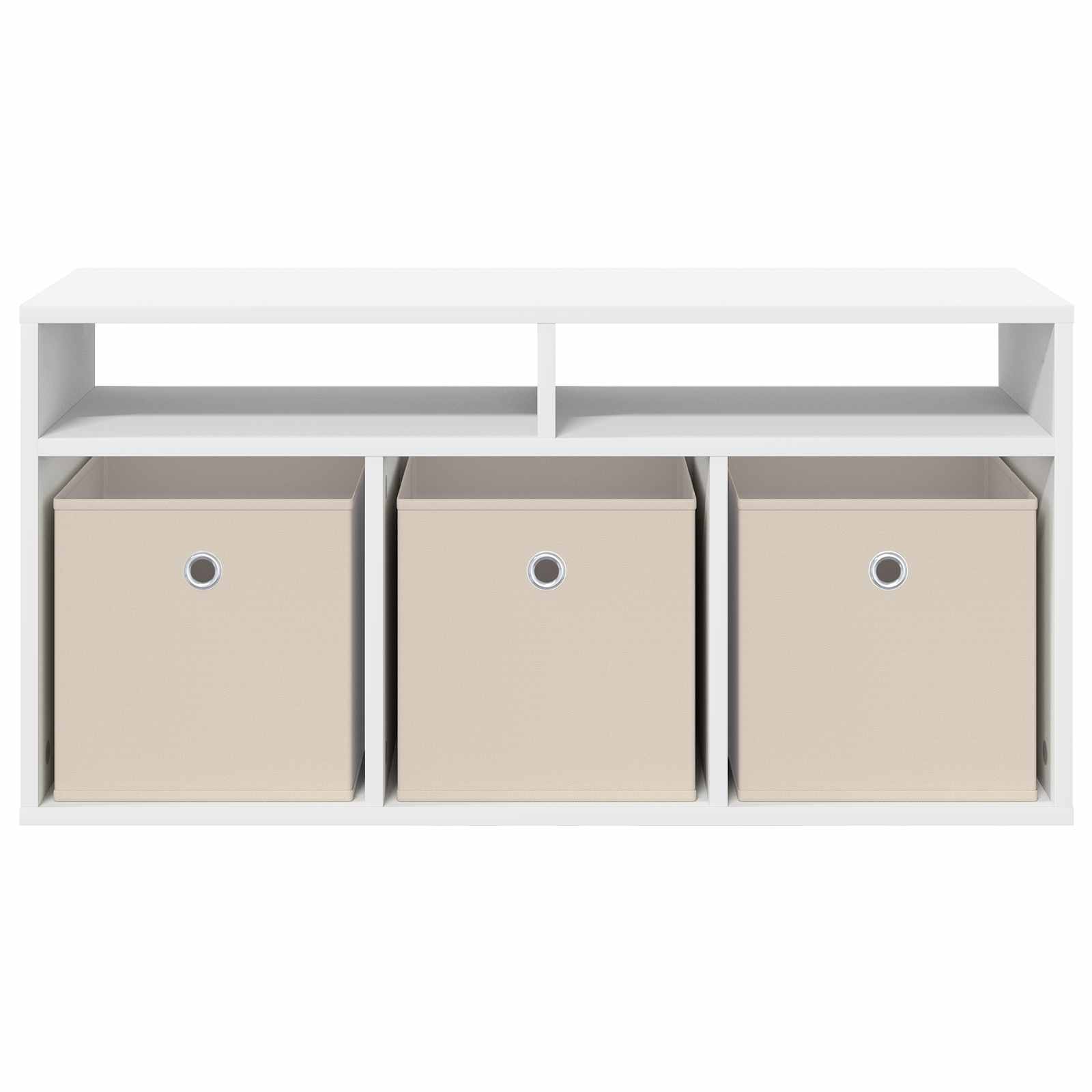 Lowboard con cassetto Bianco 87 x 27,5 x 43 cm | homemem39