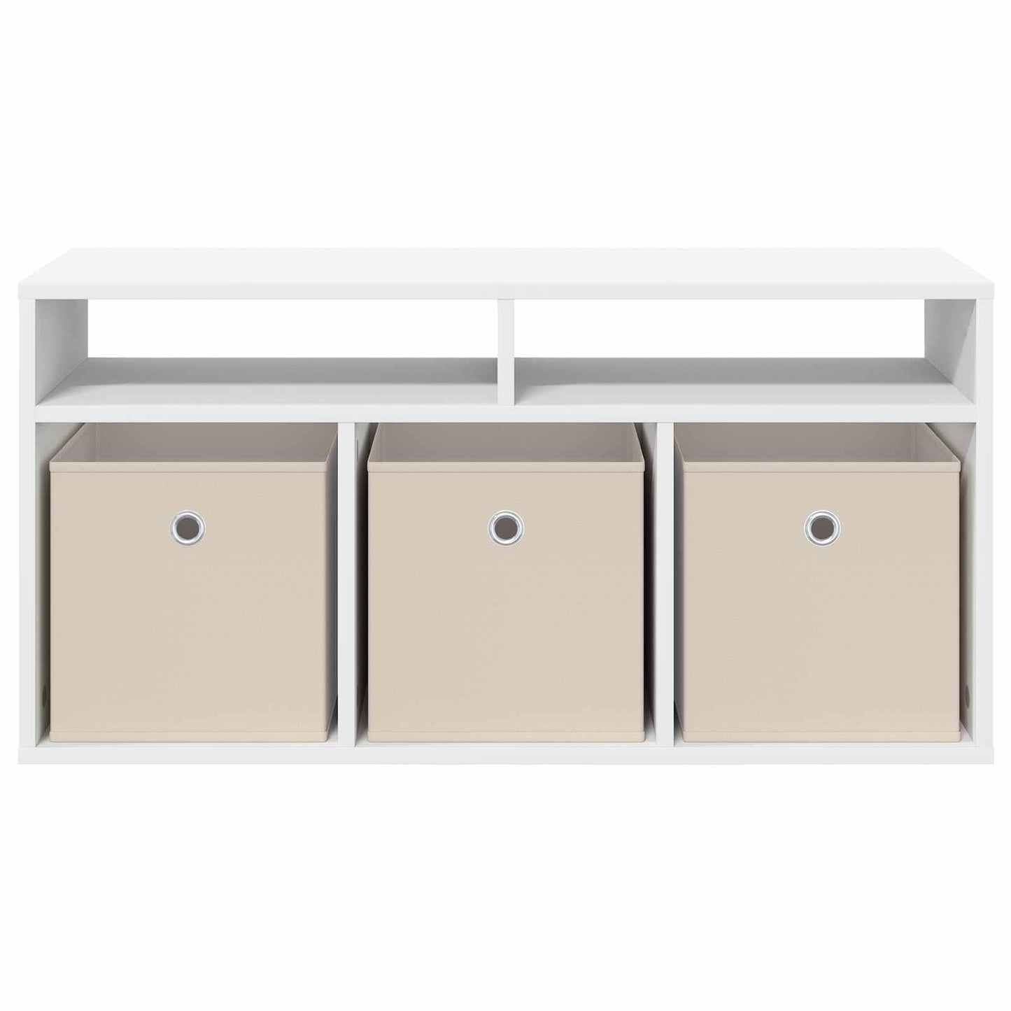 Lowboard con cassetto Bianco 87 x 27,5 x 43 cm