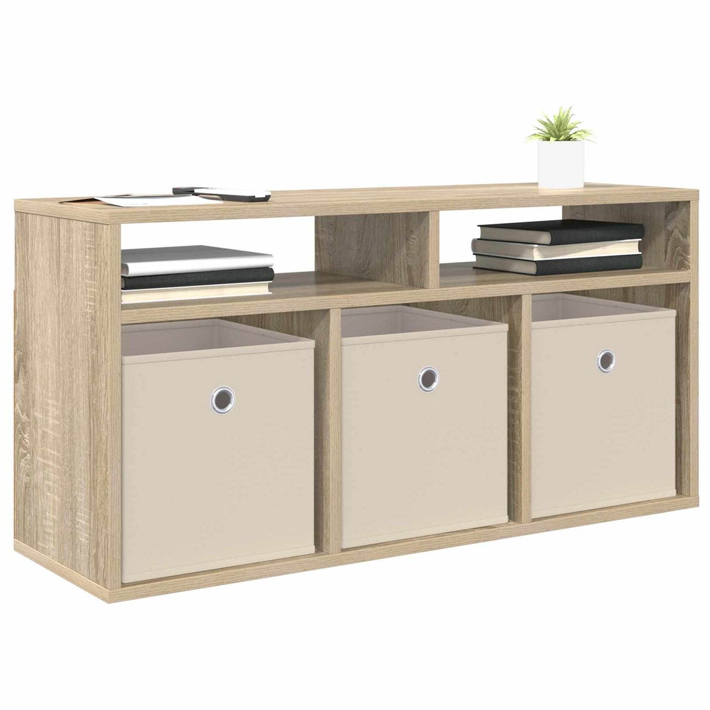 Lowboard con cassetto Rovere Sonoma 87 x 27,5 x 43 cm