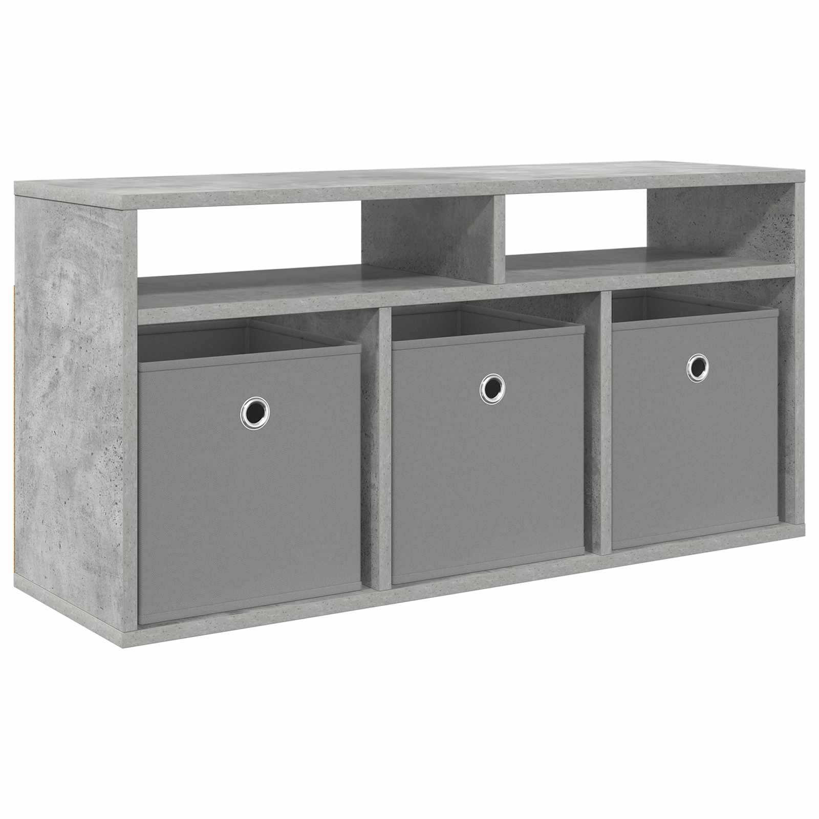 Lowboard con cassetto Grigio cemento 87 x 27,5 x 43 cm | homemem39