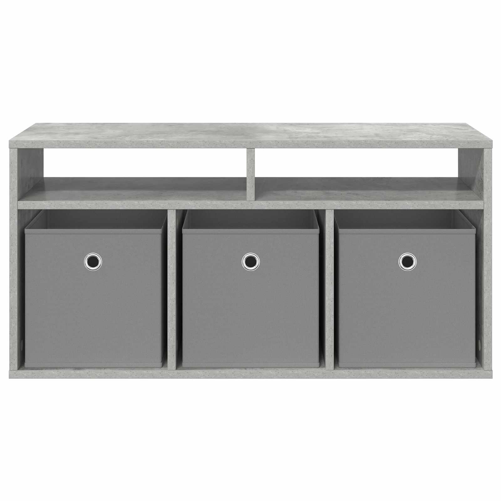 Lowboard con cassetto Grigio cemento 87 x 27,5 x 43 cm | homemem39