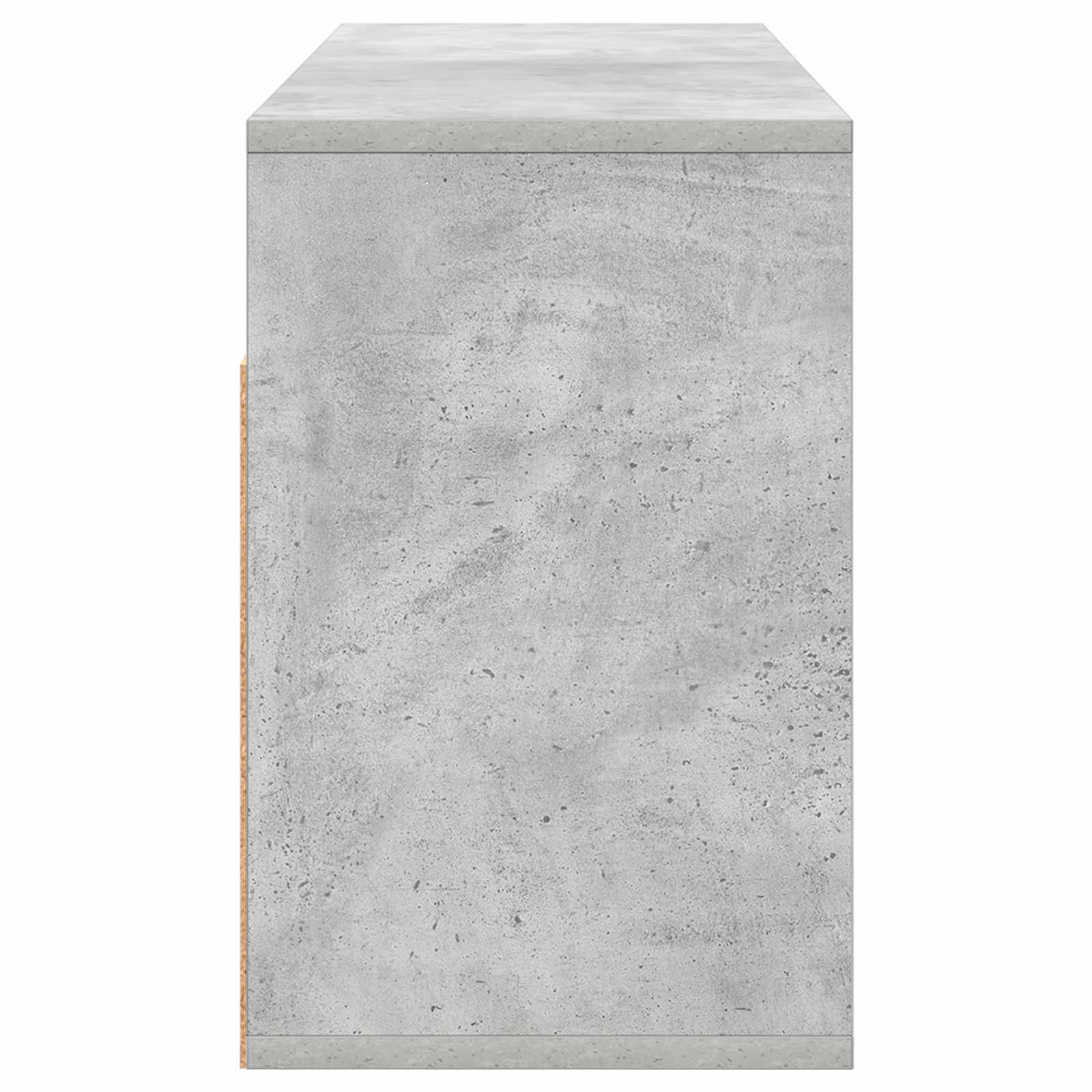 Lowboard con cassetto Grigio cemento 87 x 27,5 x 43 cm | homemem39
