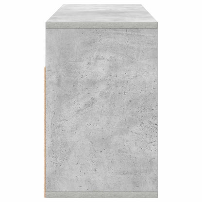 Lowboard con cassetto Grigio cemento 87 x 27,5 x 43 cm | homemem39
