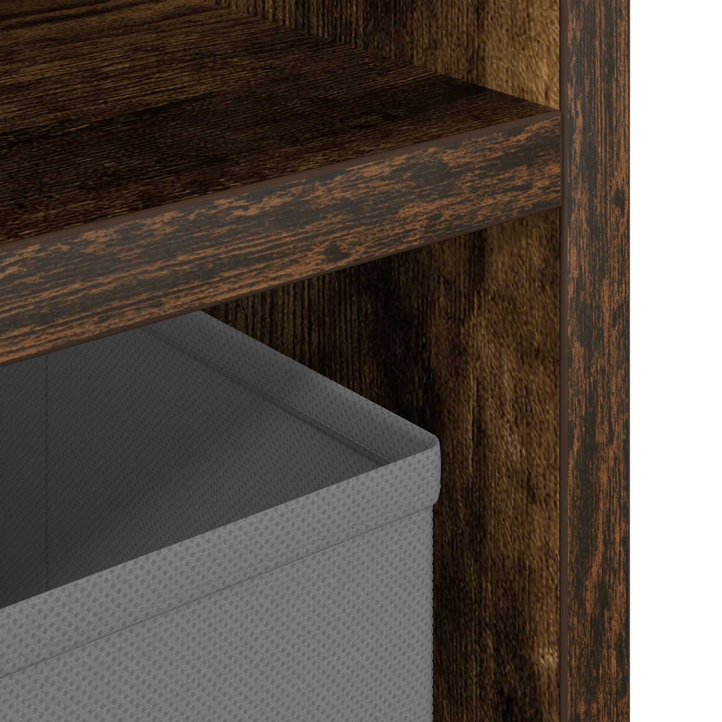 Lowboard con cassetto Rovere fumé 87 x 27,5 x 43 cm | homemem39