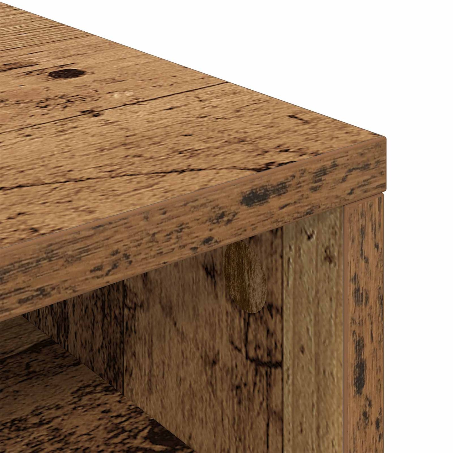 Lowboard con cassetto Legno vecchio 87 x 27,5 x 43 cm