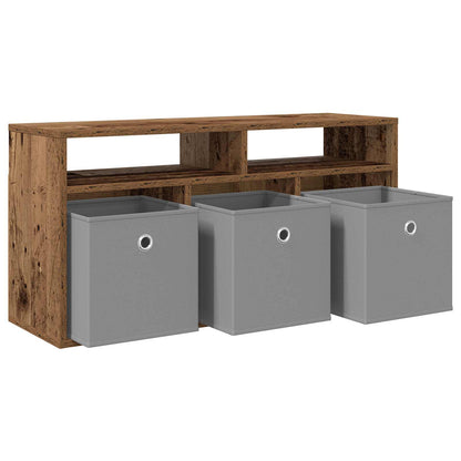 Lowboard con cassetto Legno vecchio 87 x 27,5 x 43 cm