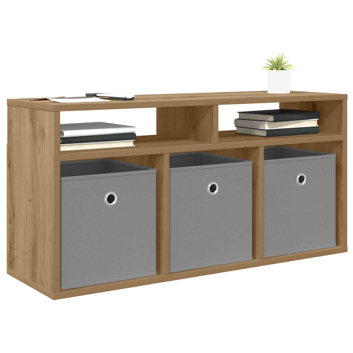 Lowboard con cassetto Rovere artigianale 87 x 27,5 x 43 cm | homemem39