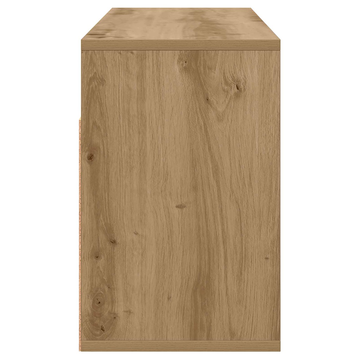 Lowboard con cassetto Rovere artigianale 87 x 27,5 x 43 cm