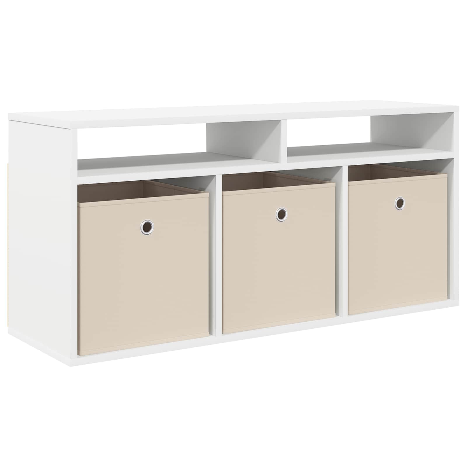 Lowboard con cassetto Bianco 102 x 32 x 48,5 cm | homemem39