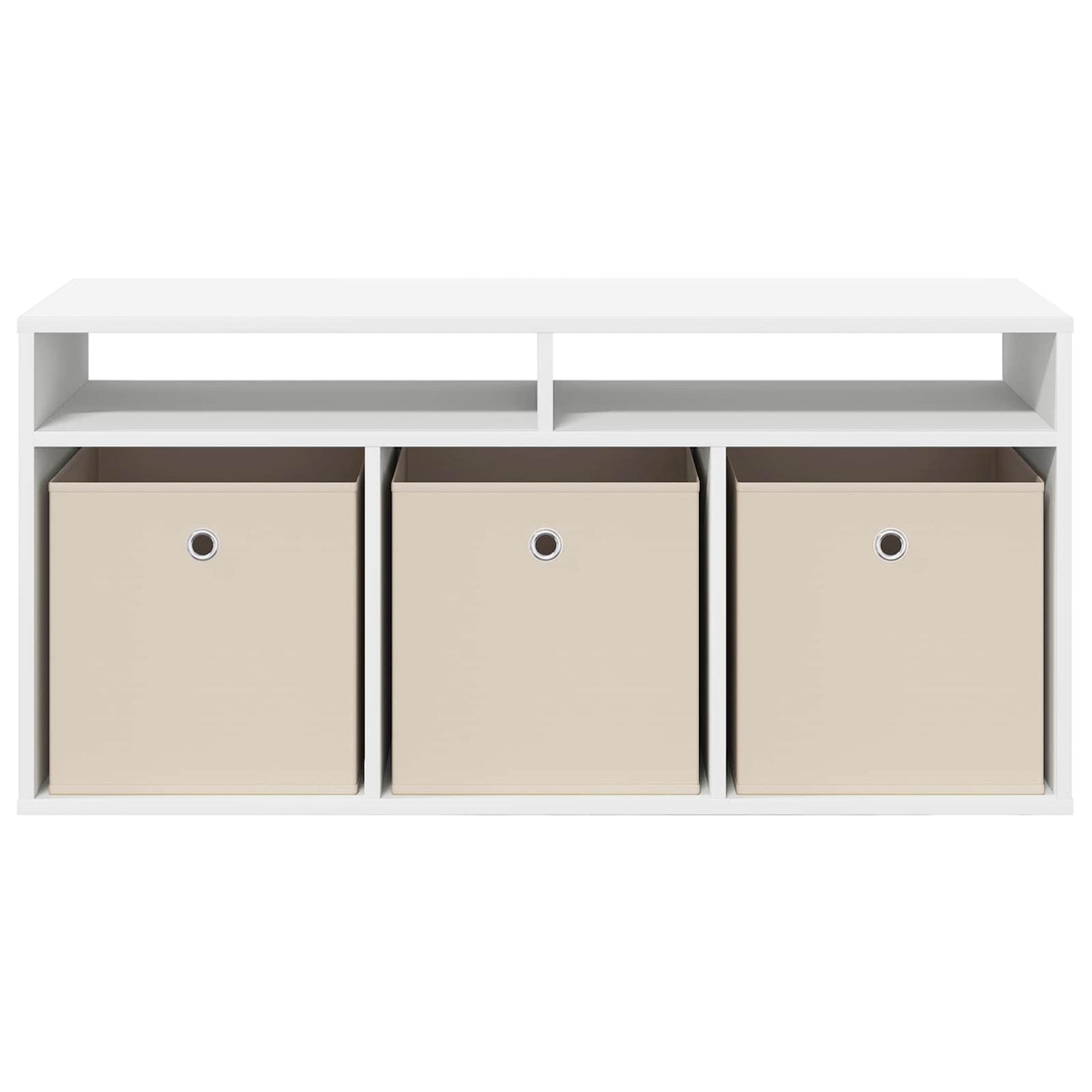 Lowboard con cassetto Bianco 102 x 32 x 48,5 cm