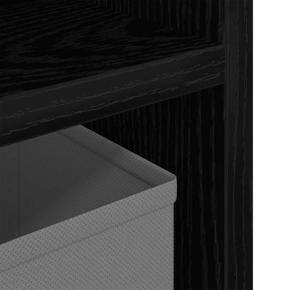 Lowboard con cassetto Rovere Nero 102 x 32 x 48,5 cm