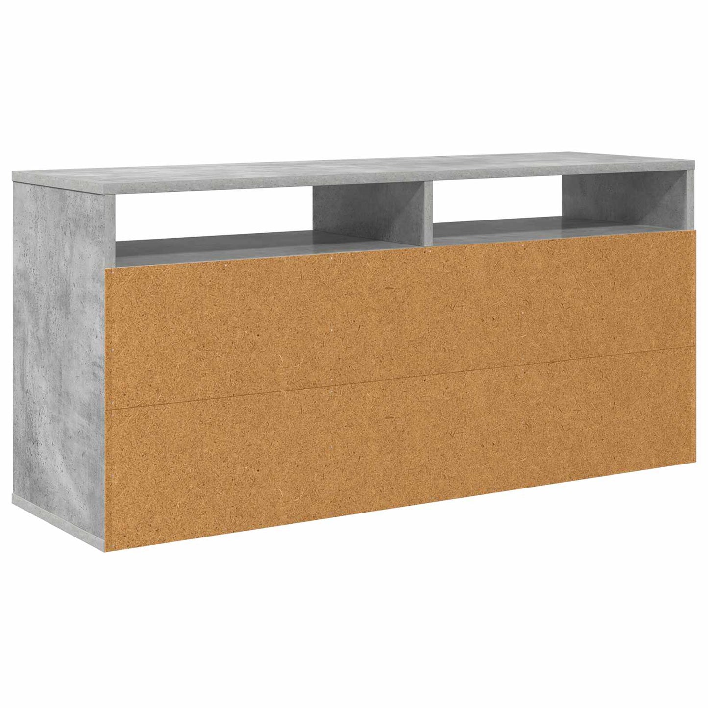 Lowboard con cassetto Grigio cemento 102 x 32 x 48,5 cm