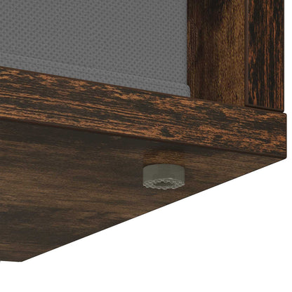 Lowboard con cassetto Rovere fumé 102 x 32 x 48,5 cm