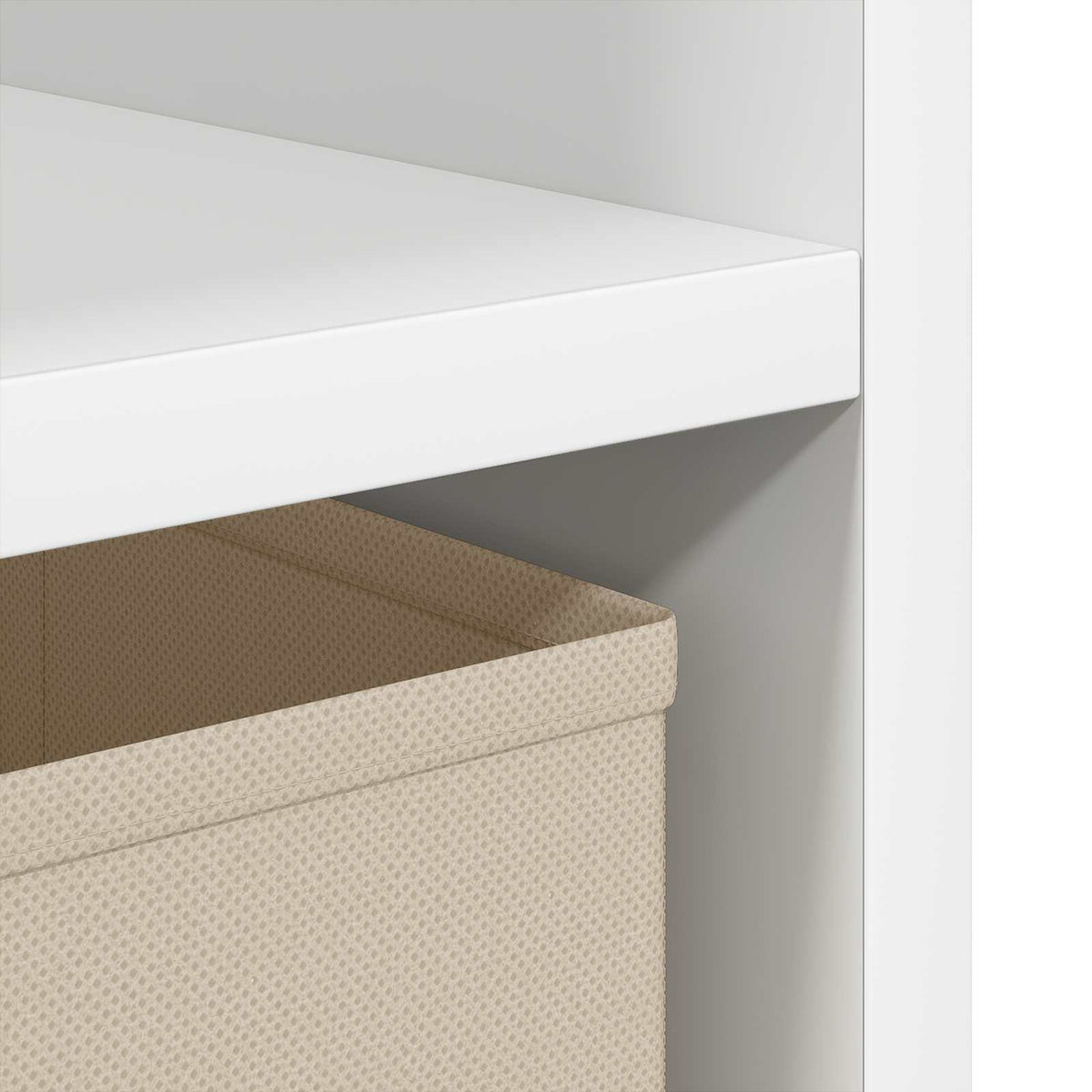 Comodino Bianco 25,5 x 22 x 49,5 cm Legno ingegnerizzato | homemem39