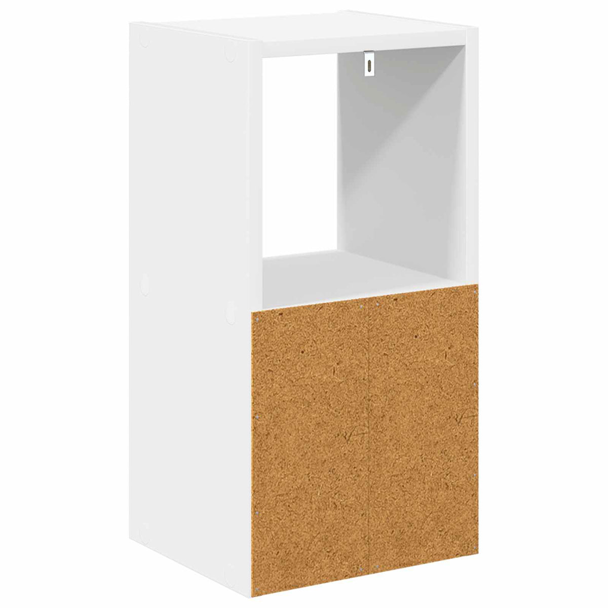 Comodino Bianco 25,5 x 22 x 49,5 cm Legno ingegnerizzato | homemem39