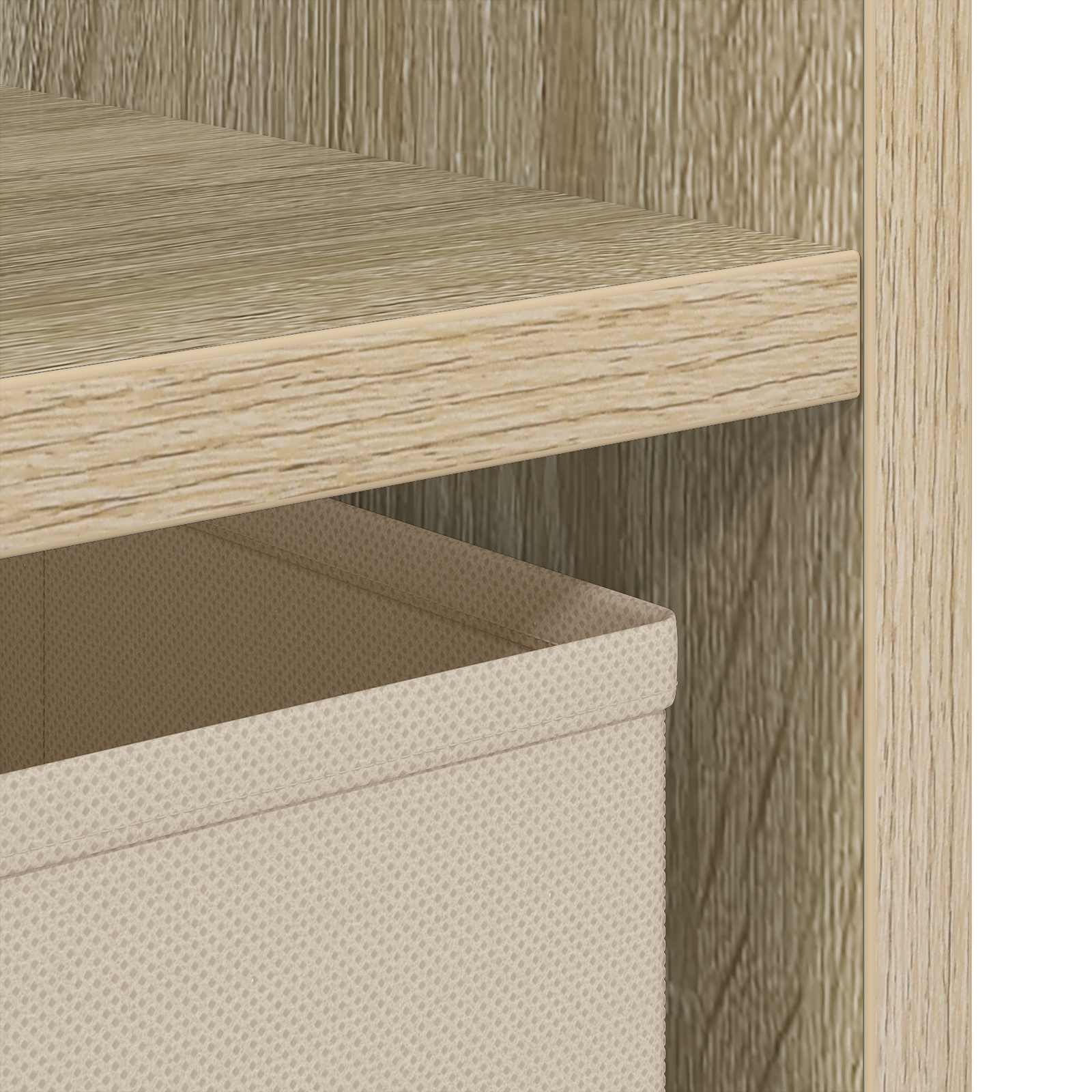 Comodino Rovere Sonoma 35 x 32 x 68,5 cm Legno multistrato | homemem39