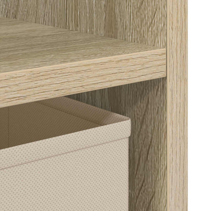 Comodino Rovere Sonoma 35 x 32 x 68,5 cm Legno ingegnerizzato