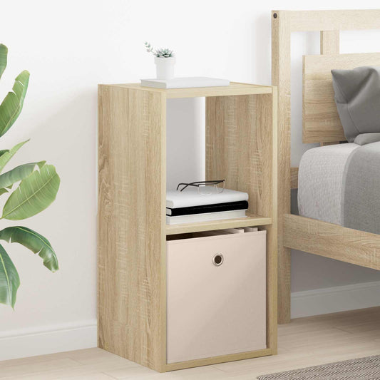 Comodino Rovere Sonoma 35 x 32 x 68,5 cm Legno multistrato | homemem39