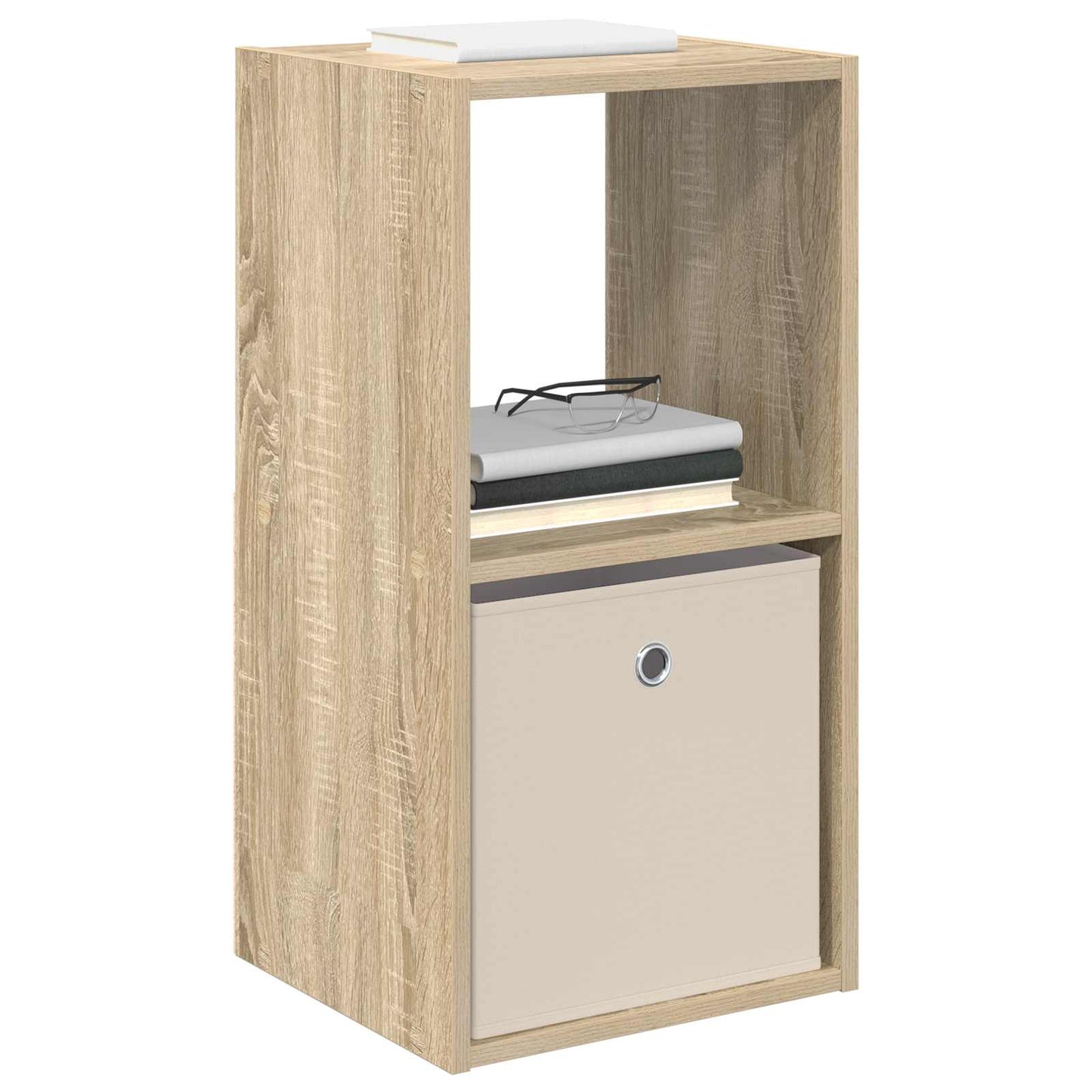 Comodino Rovere Sonoma 35 x 32 x 68,5 cm Legno multistrato | homemem39