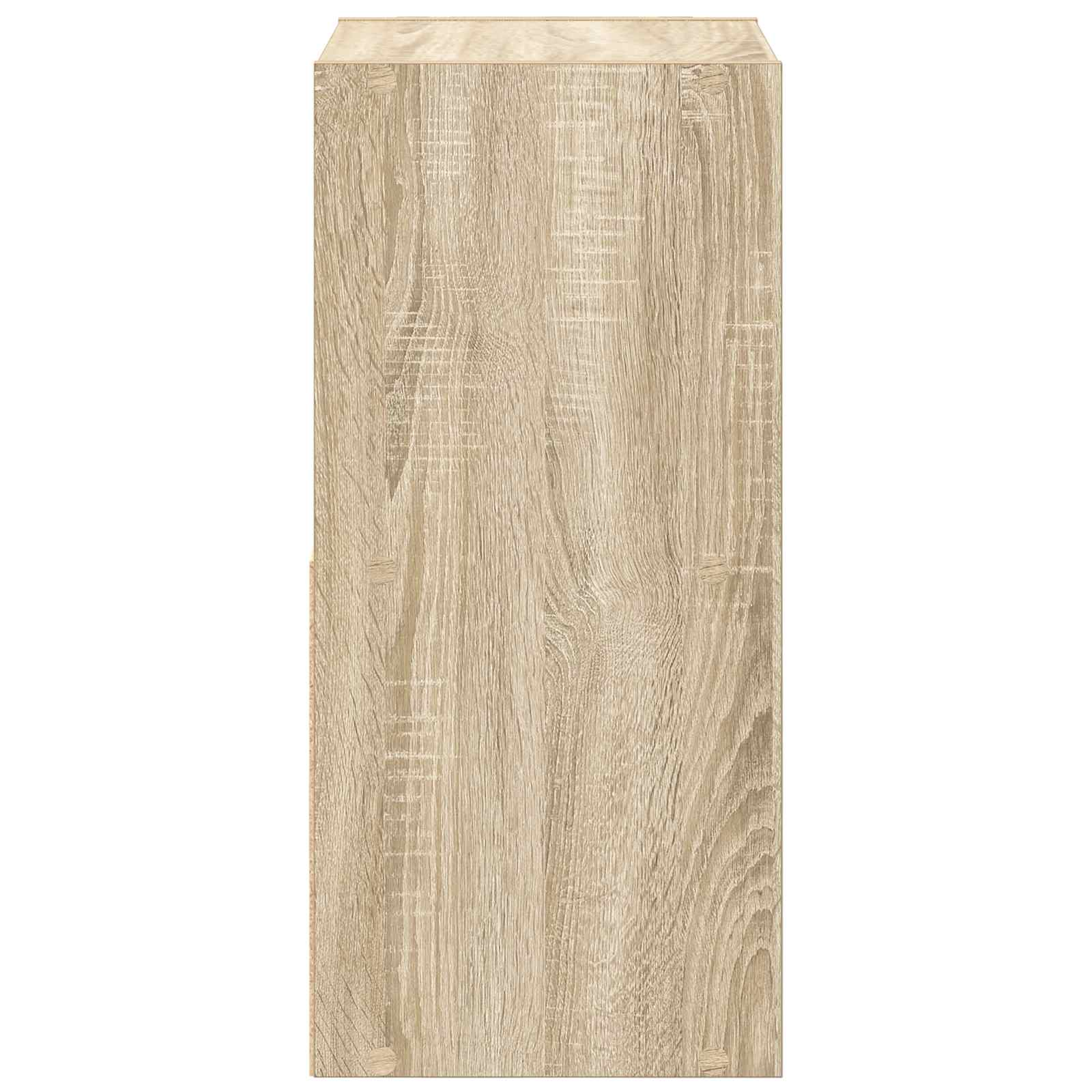 Comodino Rovere Sonoma 35 x 32 x 68,5 cm Legno multistrato | homemem39