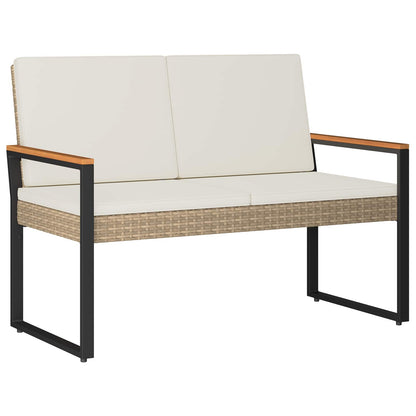 Panchina da esterno Beige e Bianco Crema 107 x 61 x 80 cm | homemem39