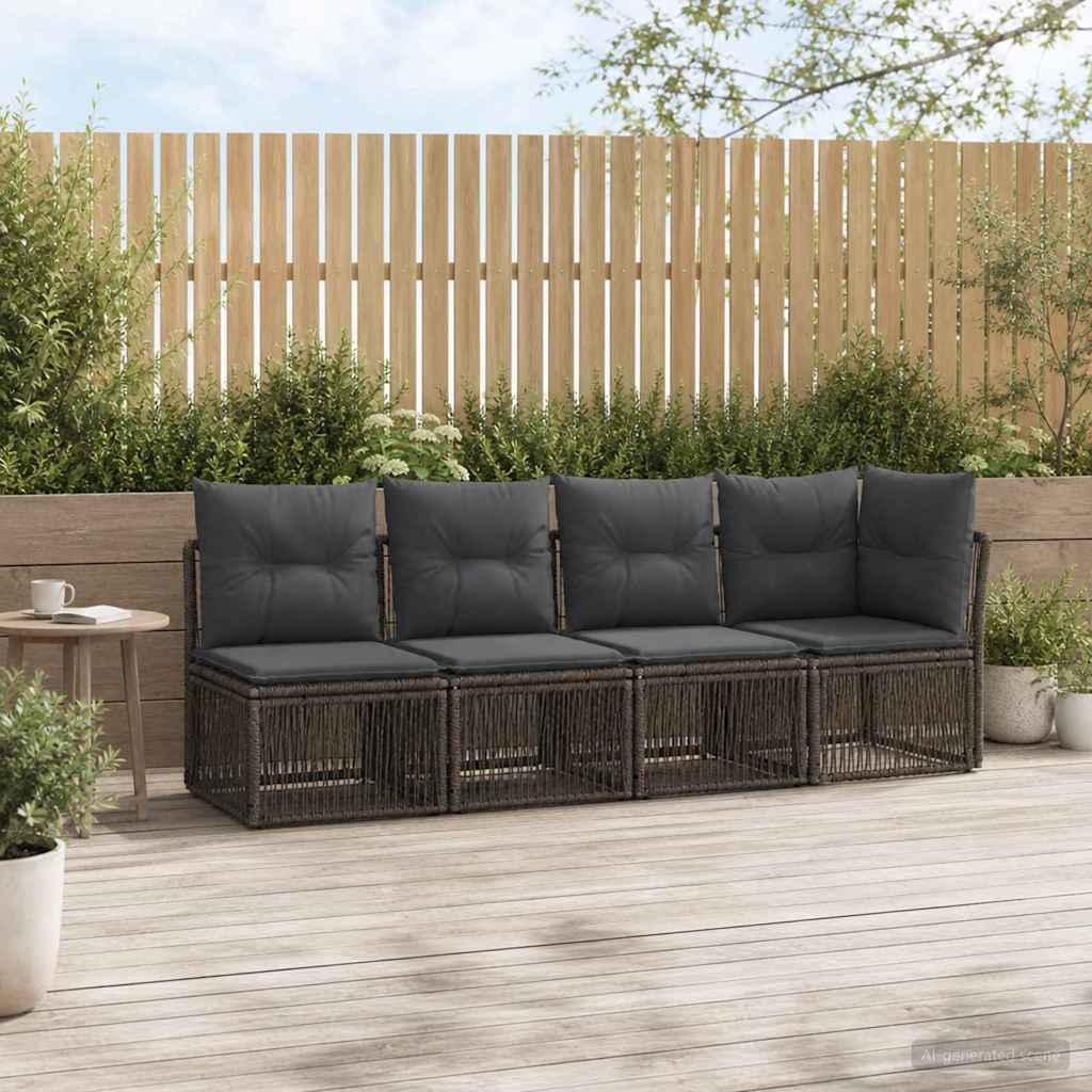 Divano a 4 posti con bracciolo sinistro 4 pcs 4-Numero di posti | homemem39
