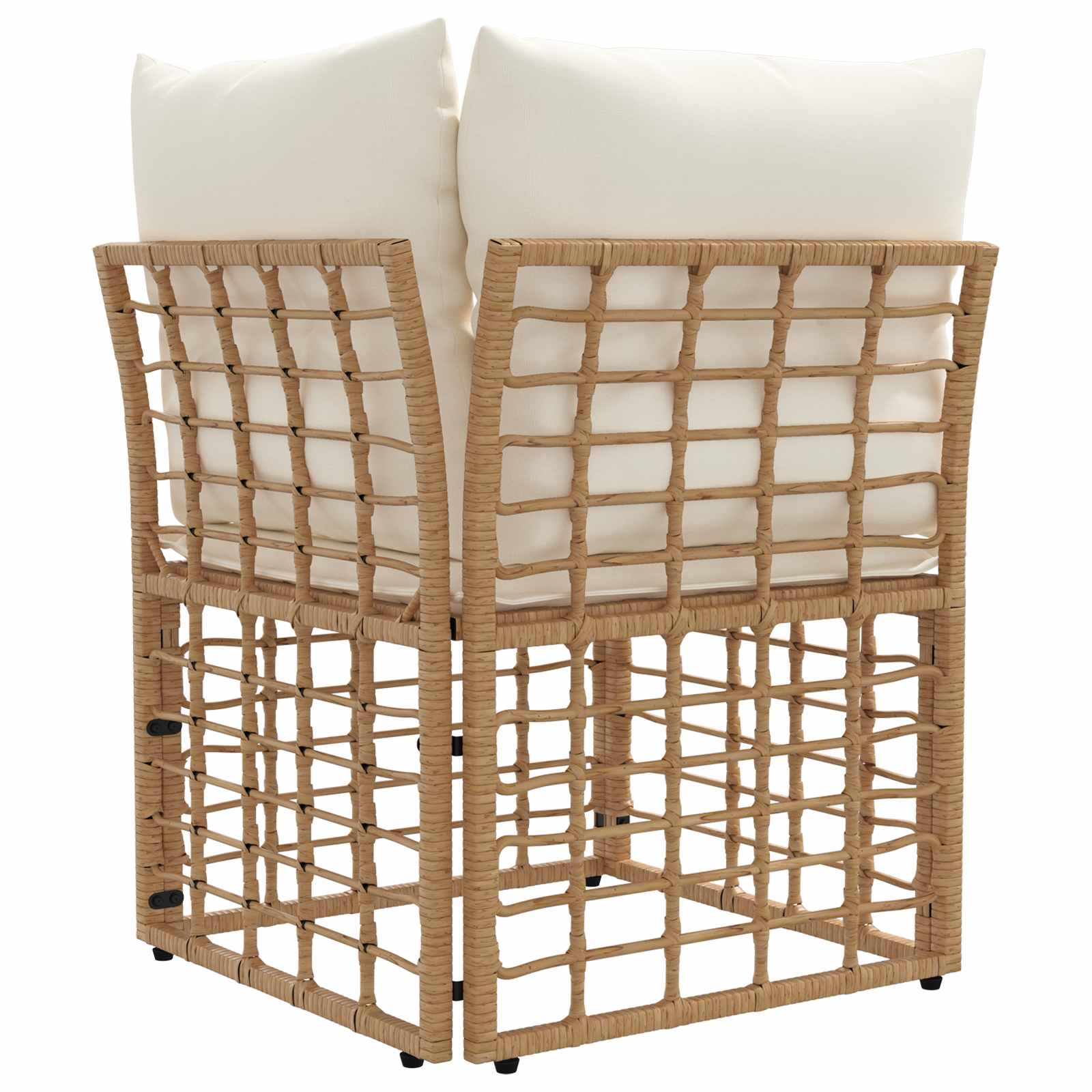 Modulo Divano Angolare da Esterno Naturale polyrattan | homemem39