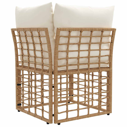 Modulo Divano Angolare da Esterno Naturale polyrattan | homemem39