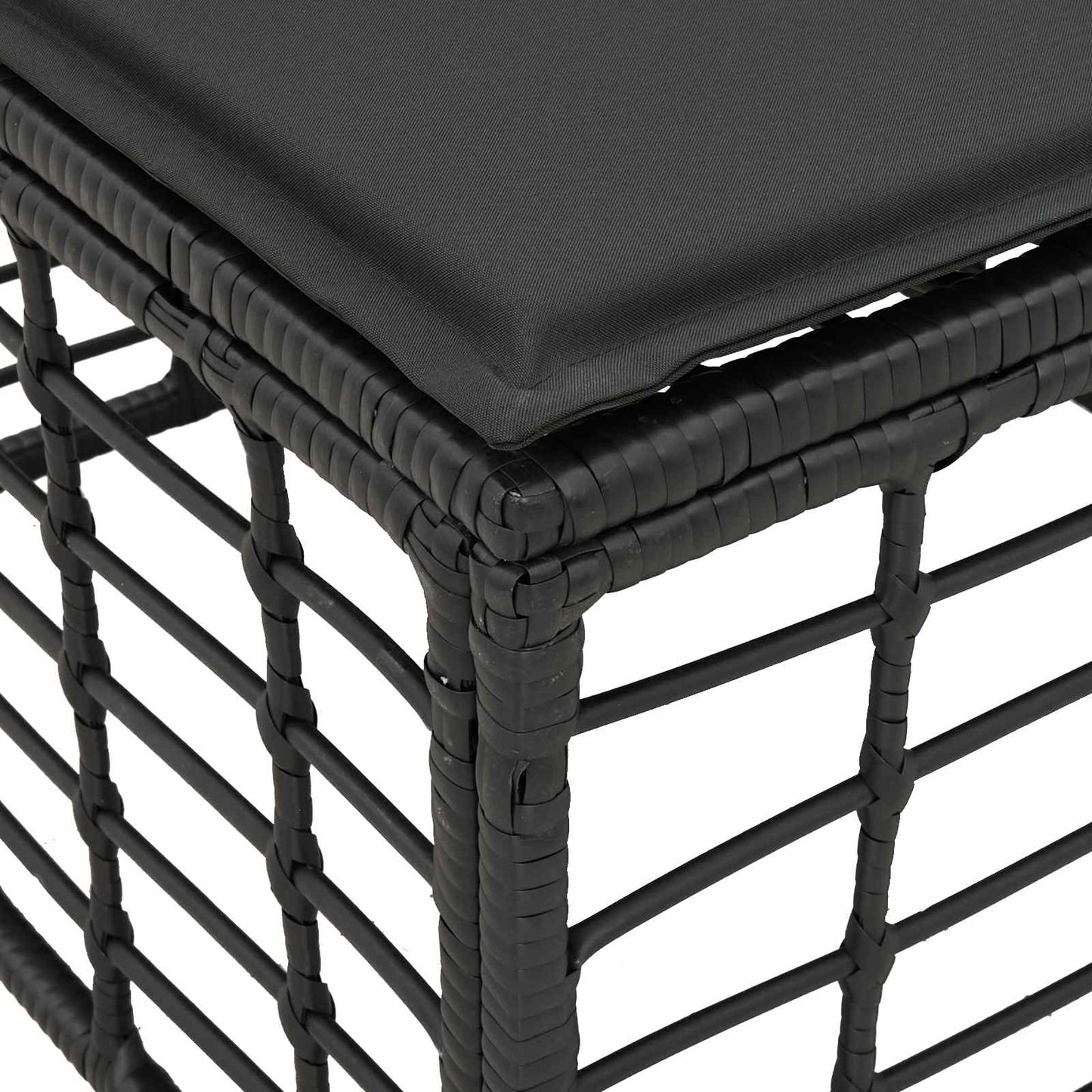 Divano da Giardino 4 Posti Senza Braccioli 4 pcs | homemem39