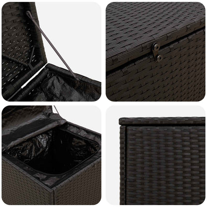 Scatola per Cuscini 55 x 55 x 69 cm acciaio | homemem39