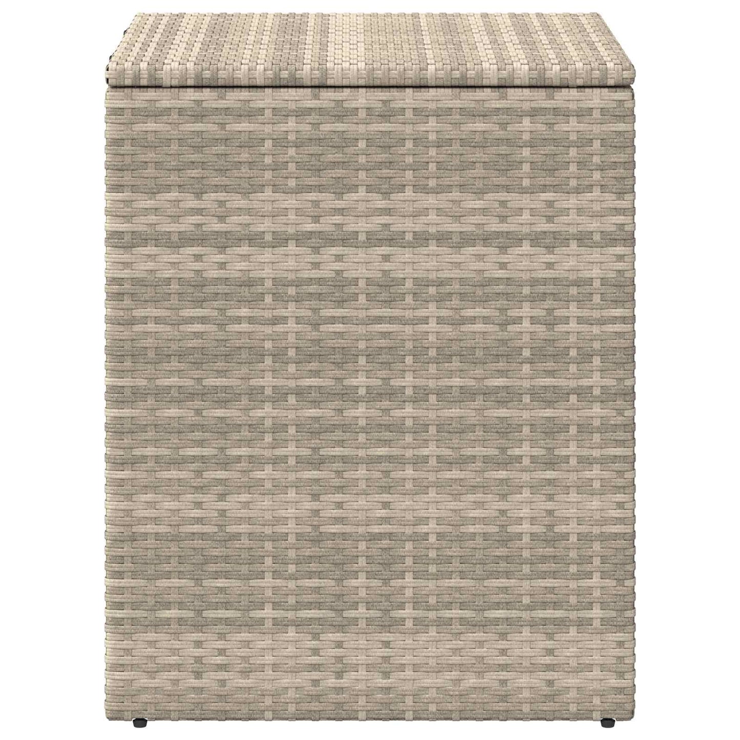 Scatola per Cuscini Grigio chiaro 55 x 55 x 69 cm polyrattan | homemem39