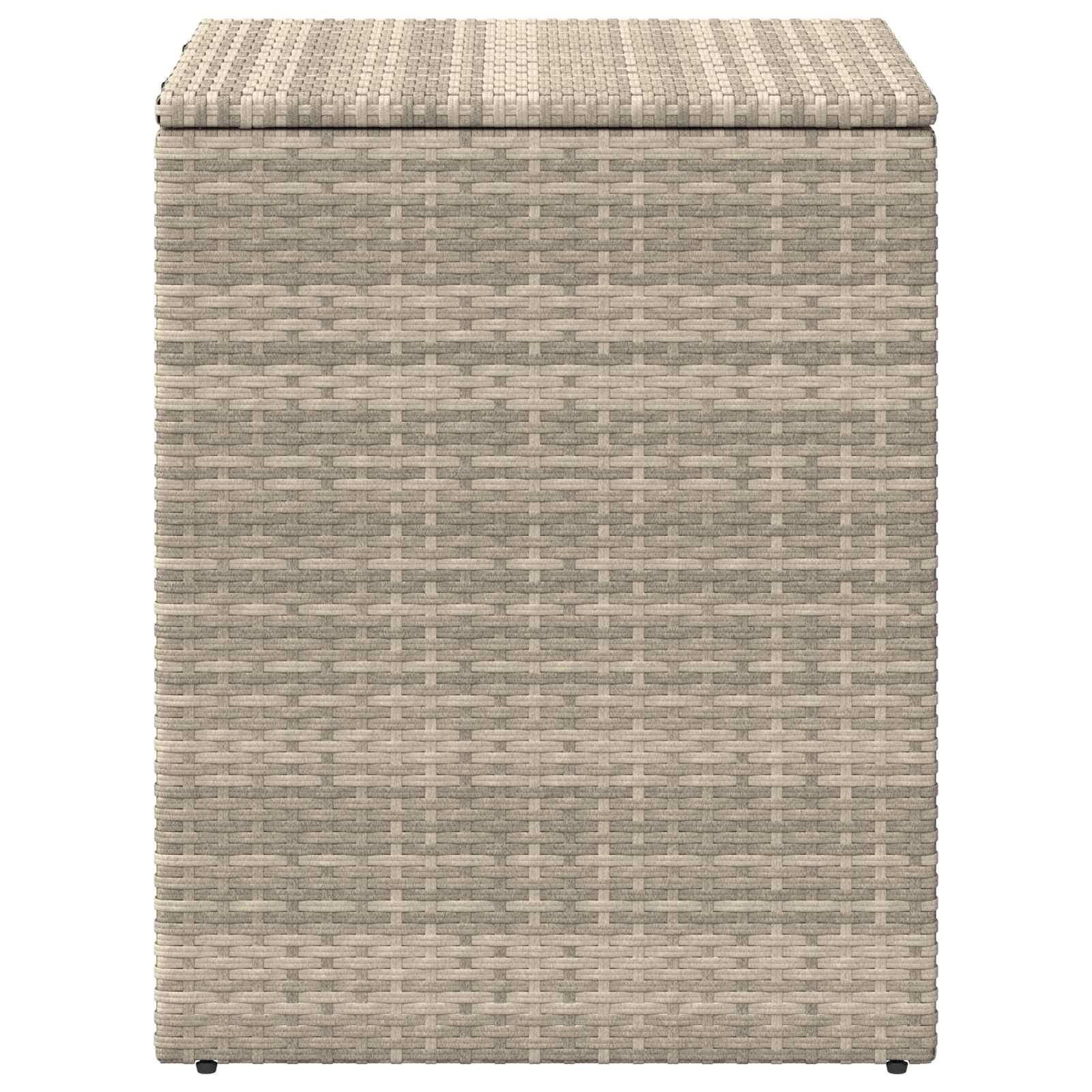Scatola per Cuscini Grigio chiaro 55 x 55 x 69 cm polyrattan | homemem39