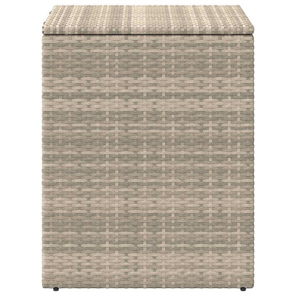 Scatola per Cuscini Grigio chiaro 55 x 55 x 69 cm polyrattan | homemem39