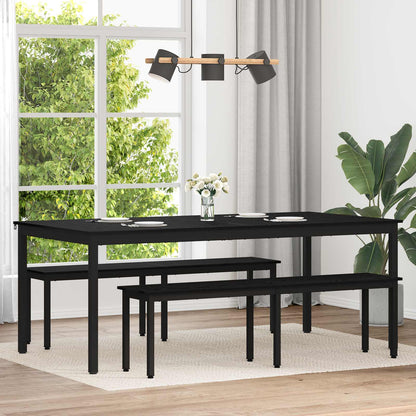 Tavoli da pranzo 2 pcs 200 x 100 x 75 cm Legno multistrato