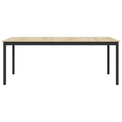 Tavoli da pranzo 2 pcs 200 x 100 x 75 cm Legno multistrato