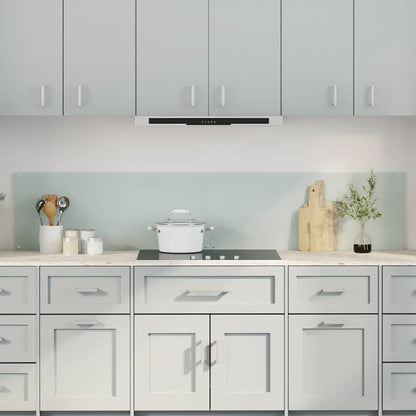 Rivestimento da Cucina 2 pcs Bianco 100 x 40 cm vetro temperato