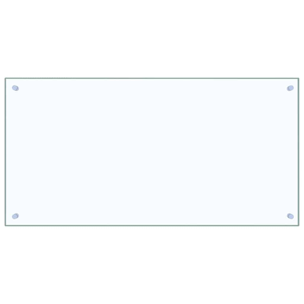 Rivestimento da Cucina 2 pcs Trasparente 100 x 50 cm