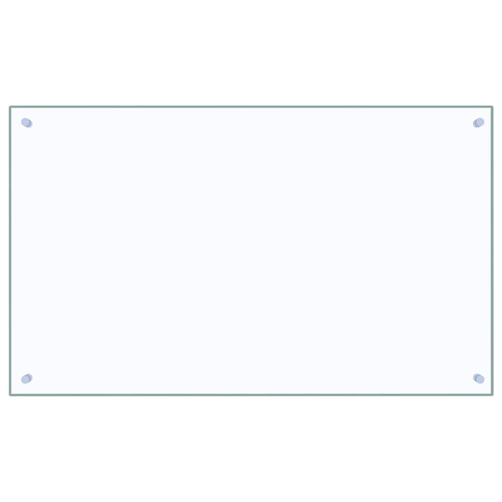 Rivestimento da Cucina 2 pcs Trasparente 100 x 60 cm