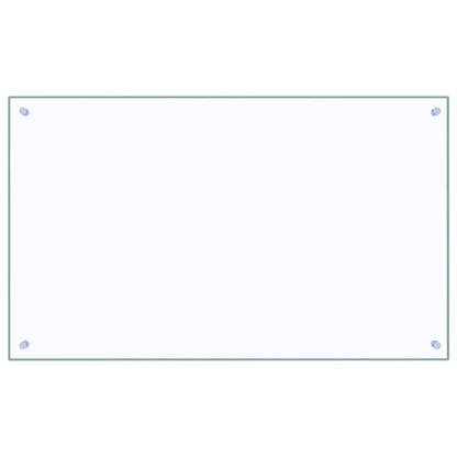 Rivestimento da Cucina 2 pcs Trasparente 100 x 60 cm